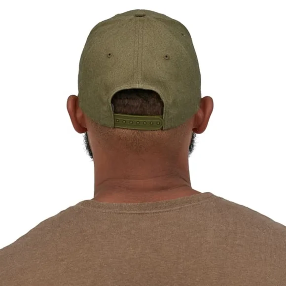 Patagonia Ton She's Logo Hat Fairly Fatigue Green Cap - Picture 3 of 10